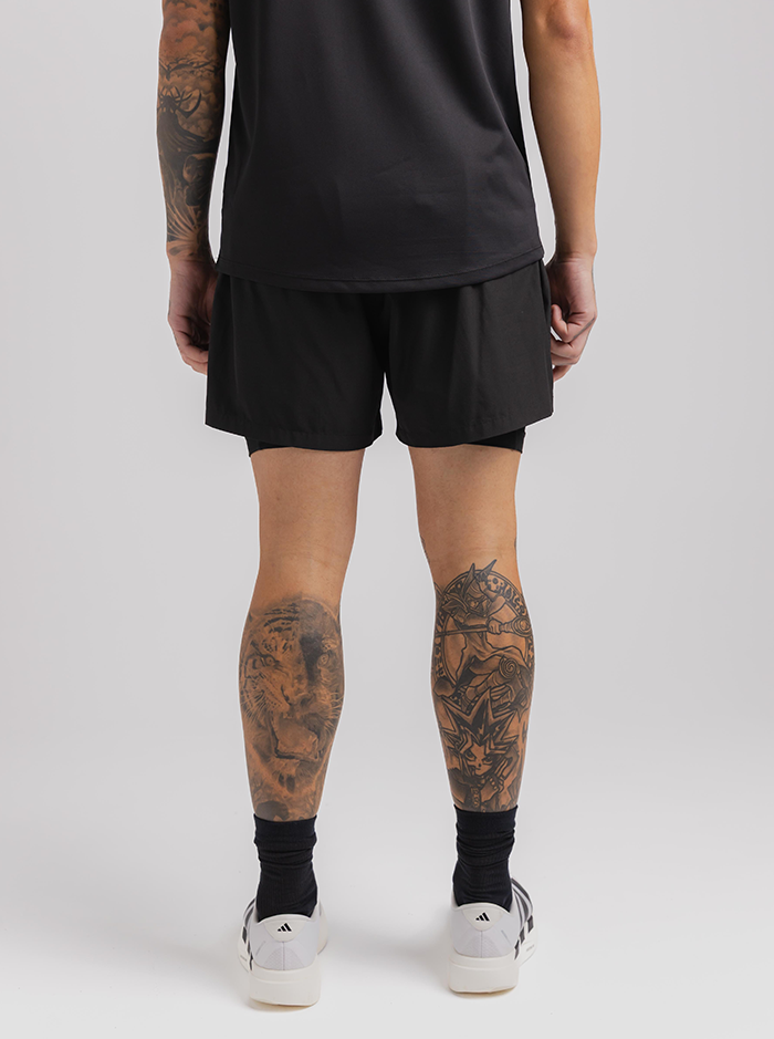 Pursuit of Happiness M Performance Short 2 in 1 5 inch - Black