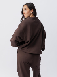 Mock Neck Sweatshirt
