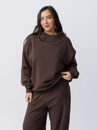 Mock Neck Sweatshirt