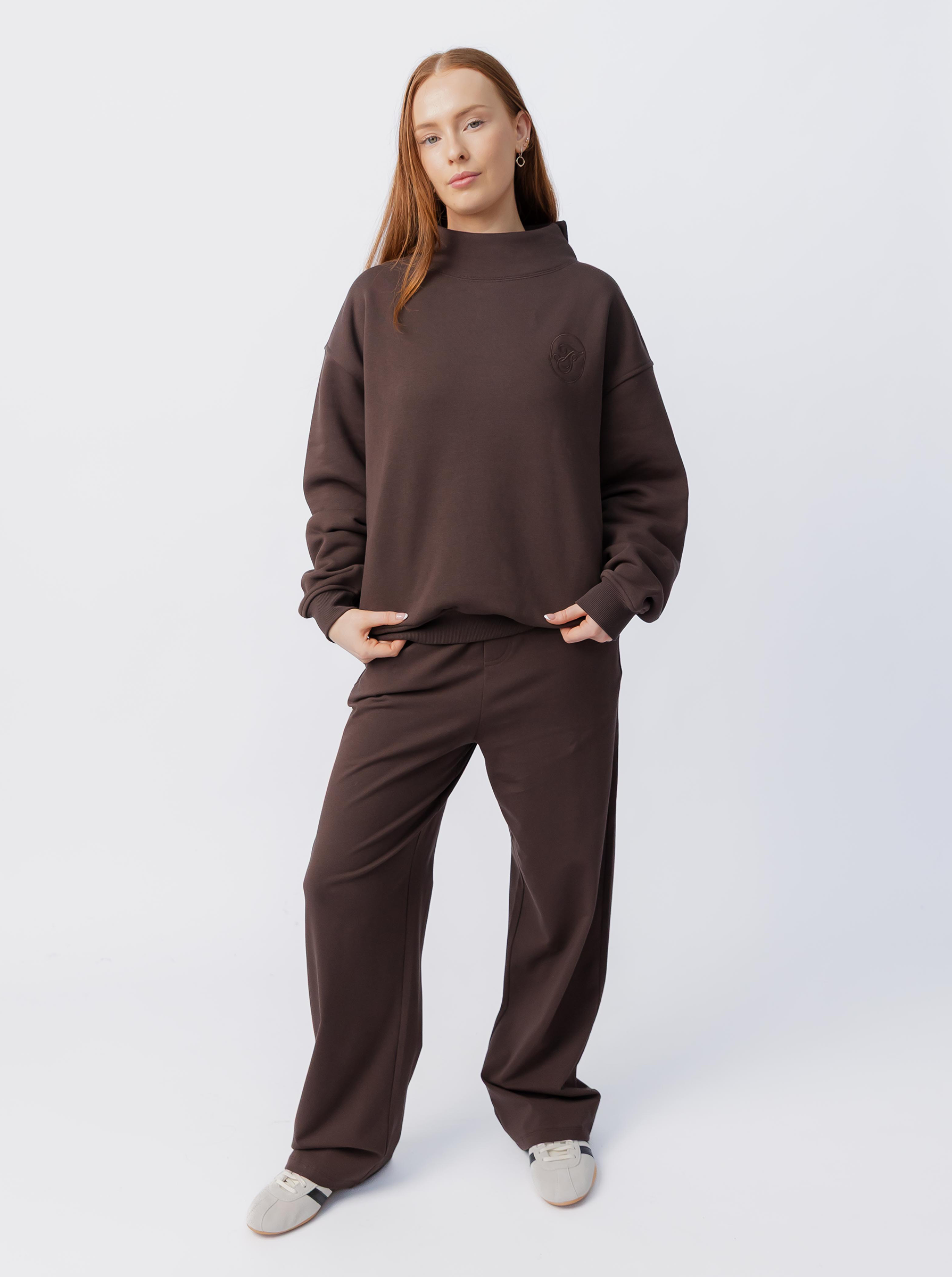 Mock Neck Sweatshirt