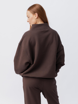 Mock Neck Sweatshirt