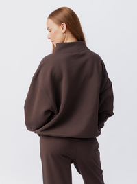 Mock Neck Sweatshirt