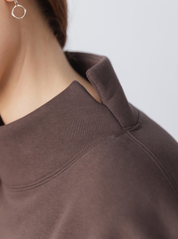Mock Neck Sweatshirt
