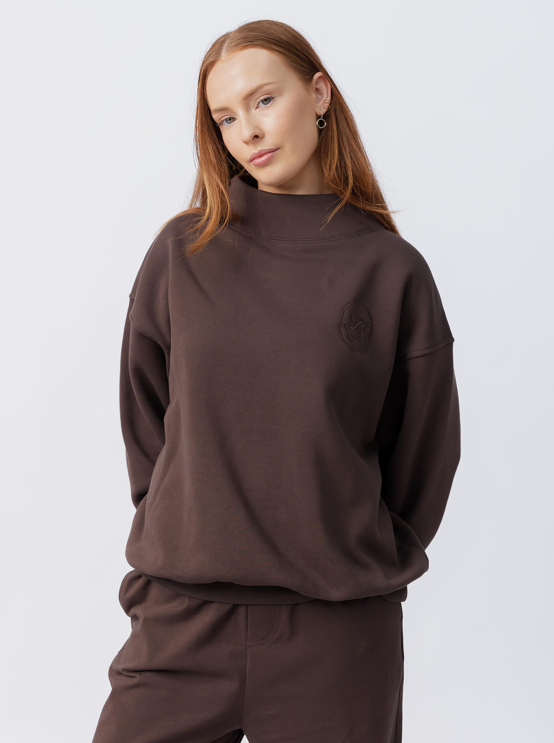 Mock Neck Sweatshirt