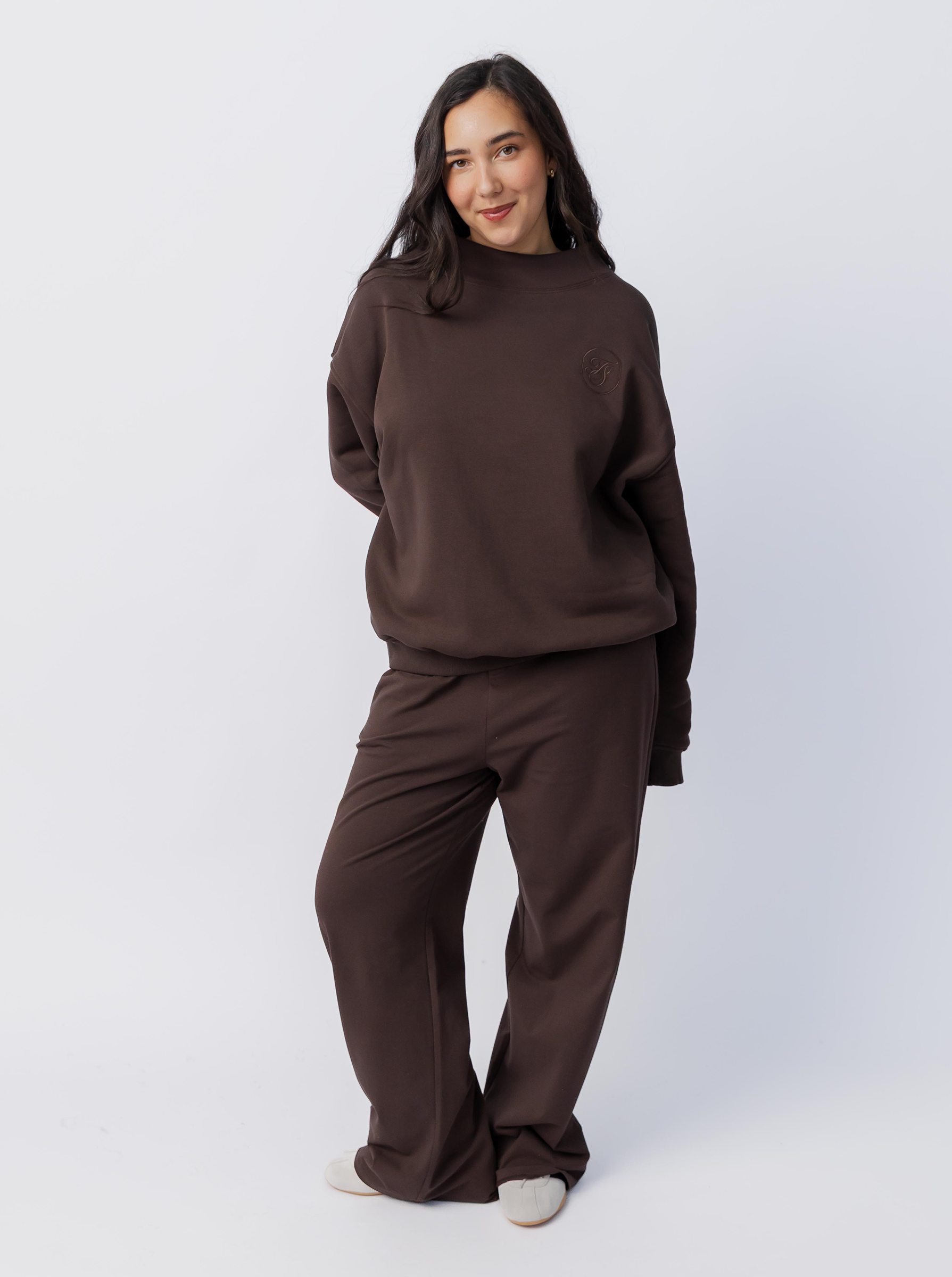 Mock Neck Sweatshirt