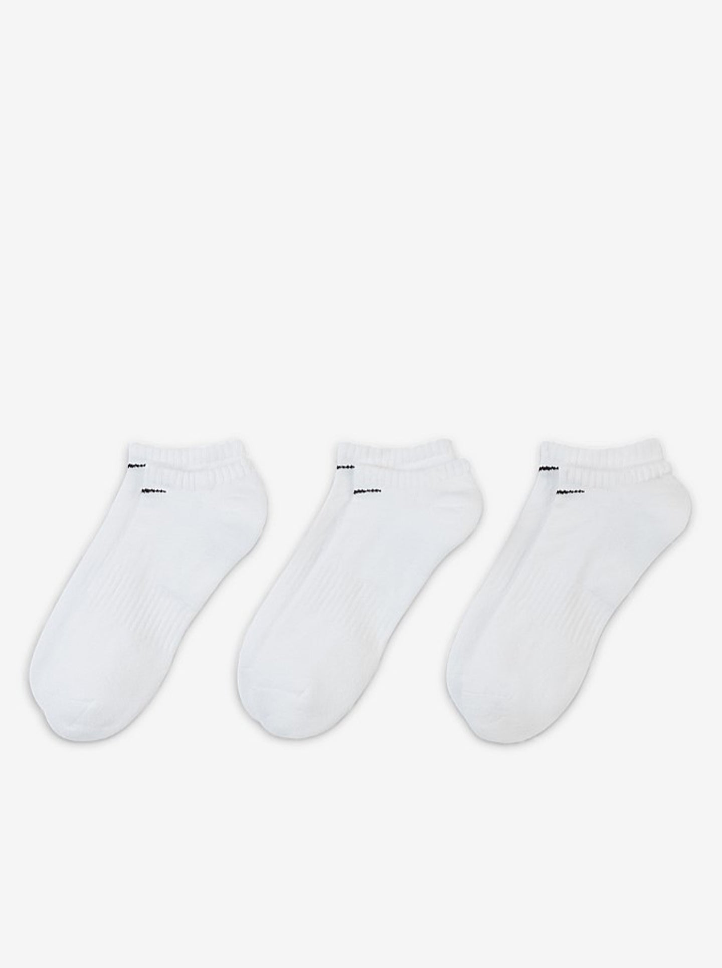Everyday Cushioned Training No-Show Socks 3 Pack Unisex