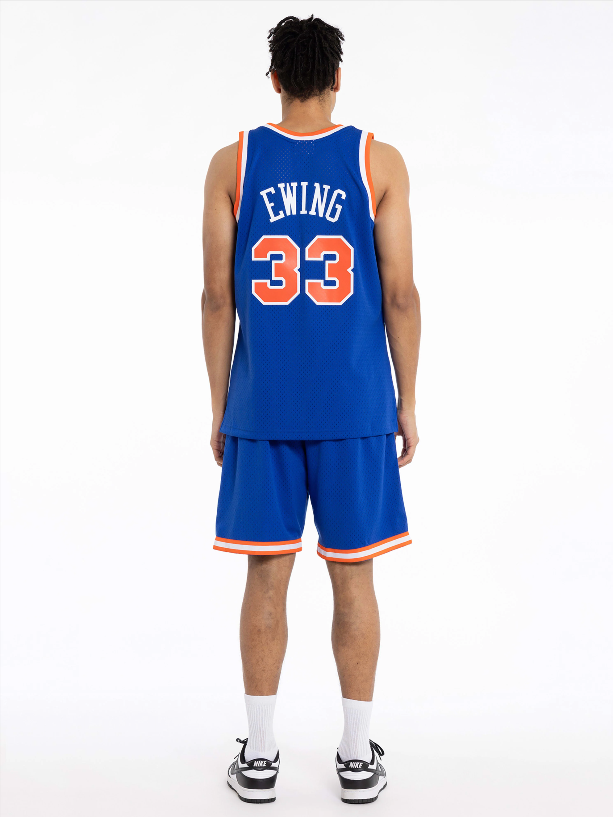 New York Knicks Patrick Ewing Road Swingman Jersey
