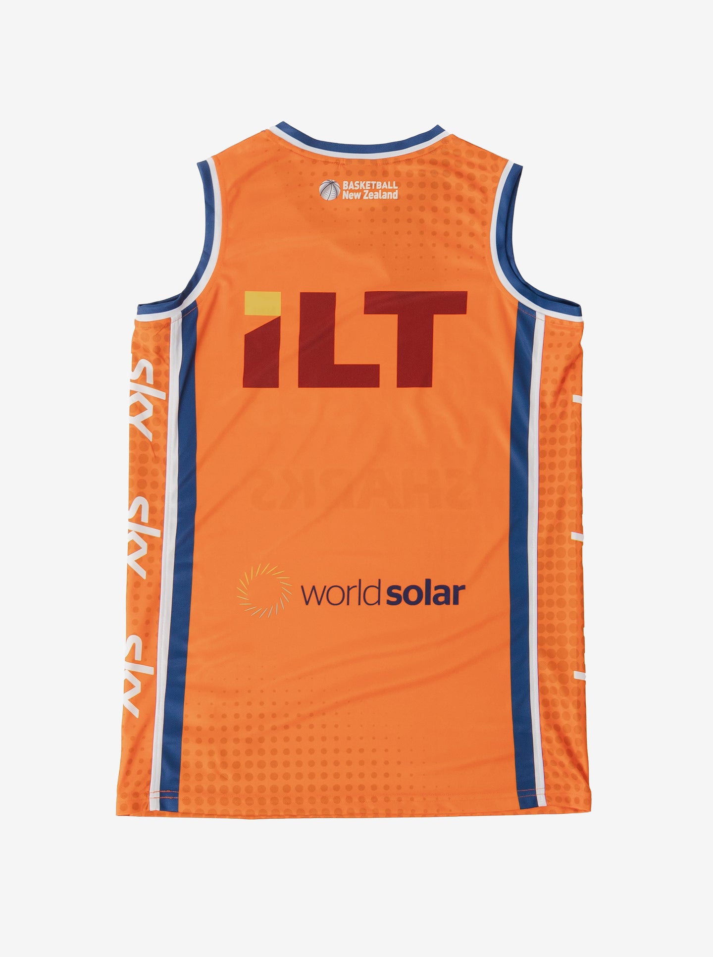 NZNBL Southland Sharks Home Singlet Mens