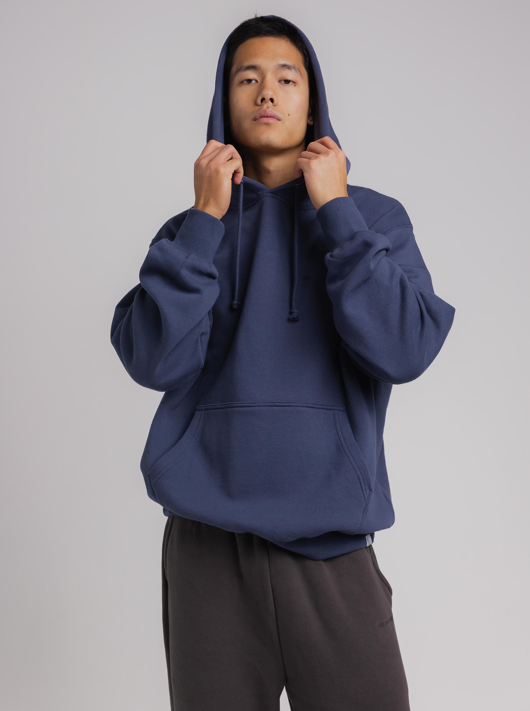 Classic Hood in Washed Blue