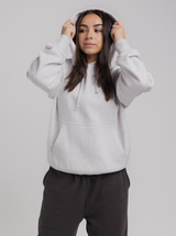 Classic Hood in White Marle
