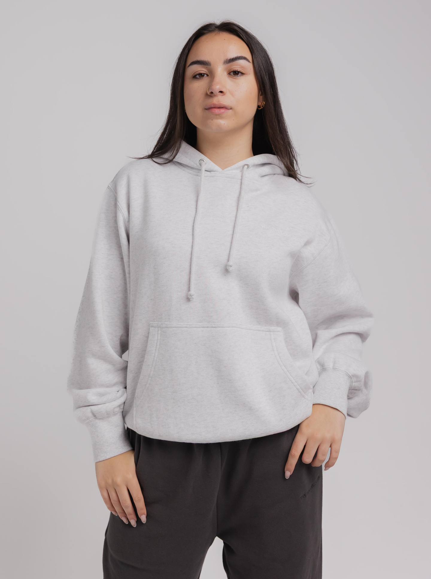 Classic Hood in White Marle