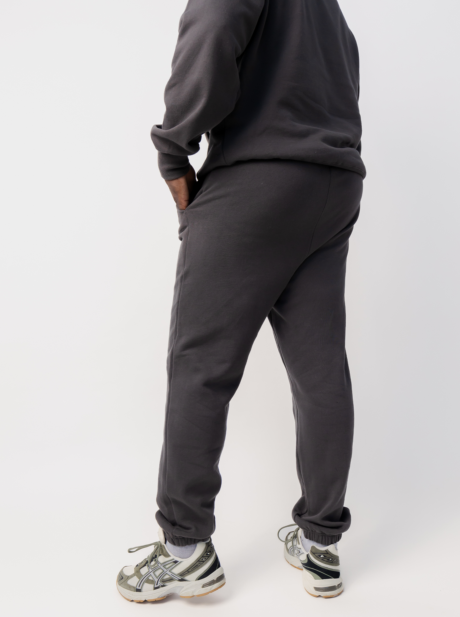 Classic Joggers In Washed Black