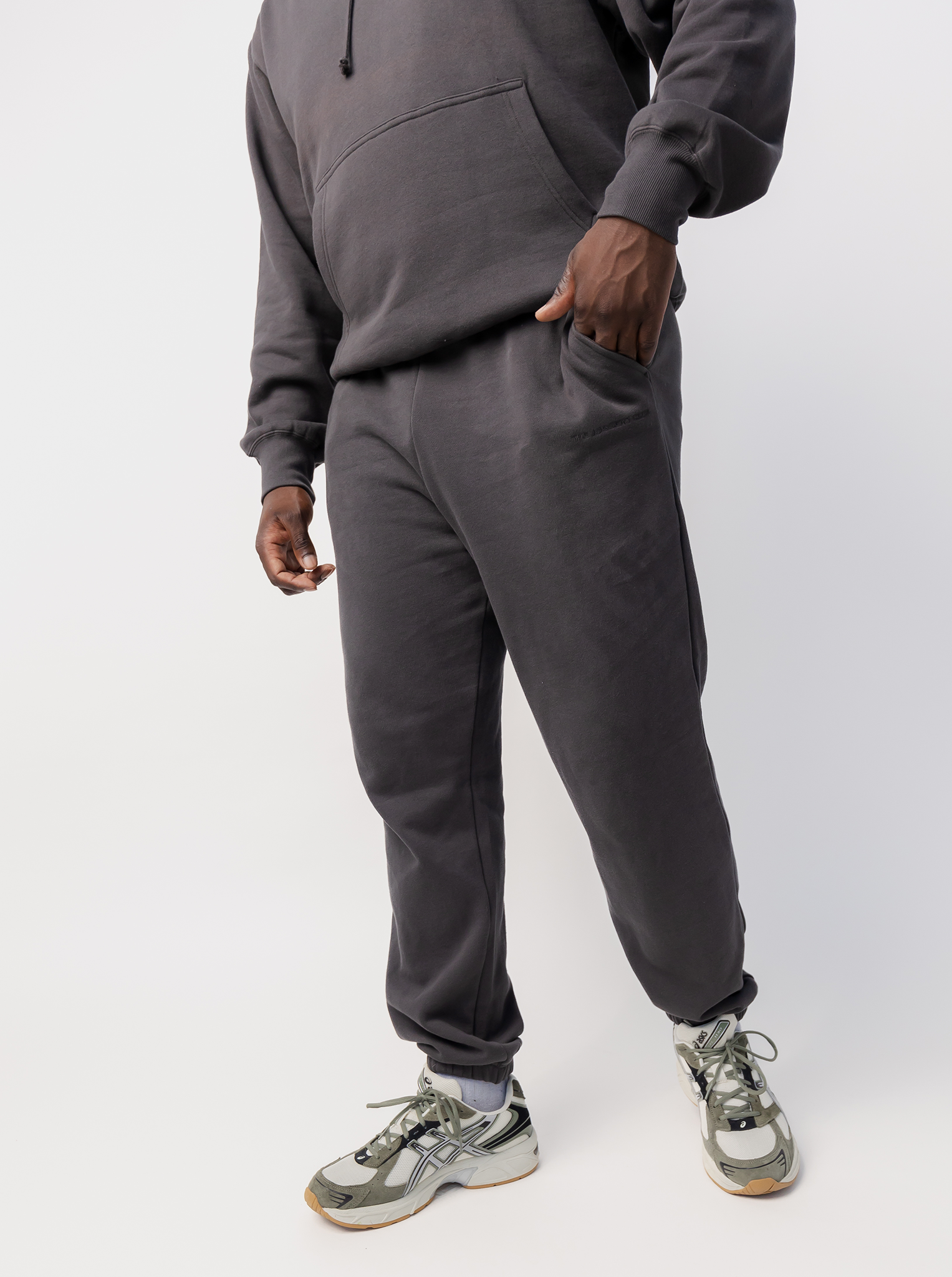 Classic Joggers In Washed Black