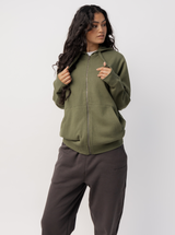 Classic Full Zip in Fern