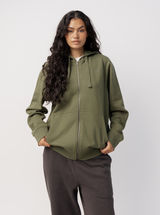 Classic Full Zip in Fern