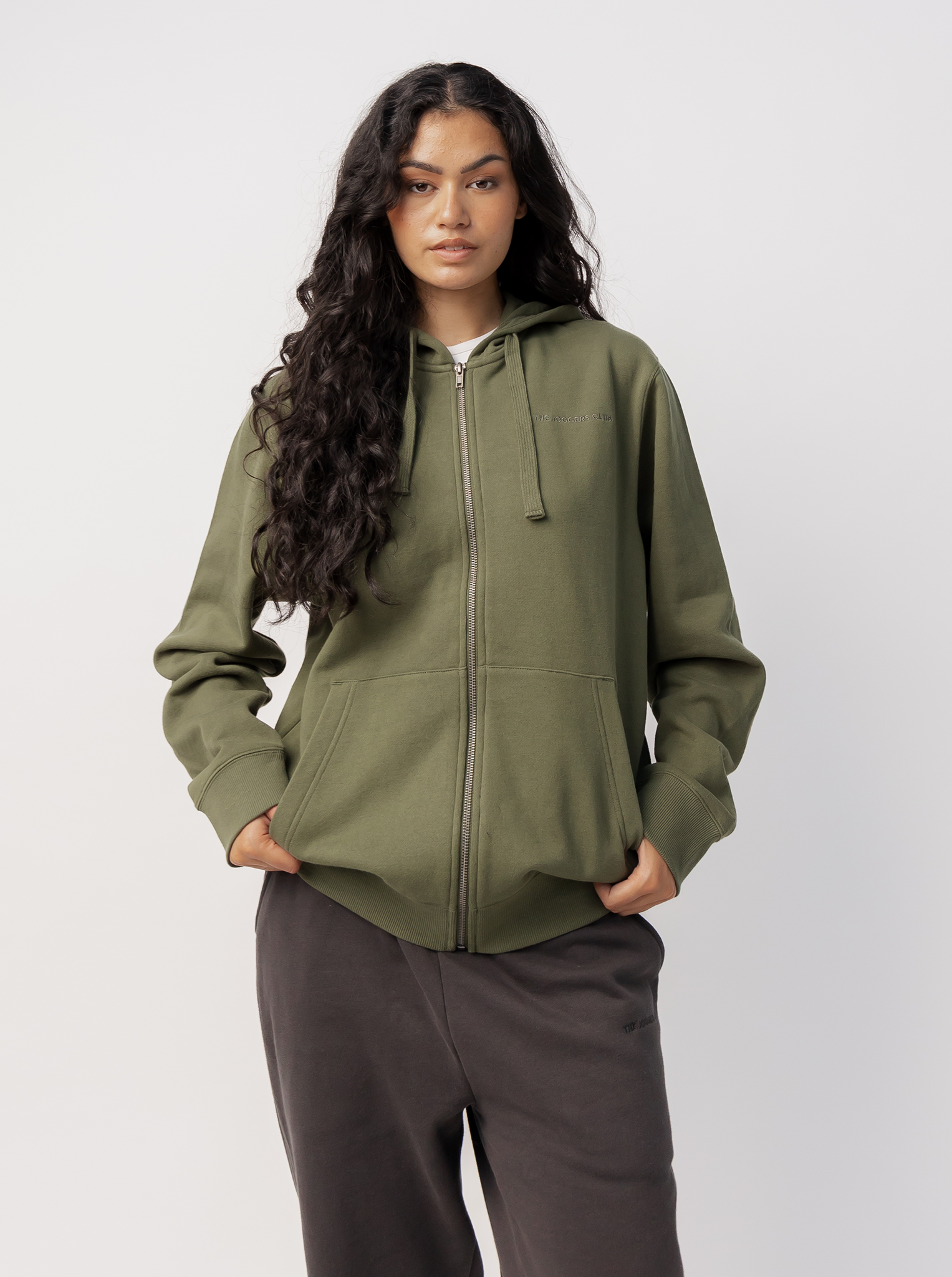 Classic Full Zip in Fern