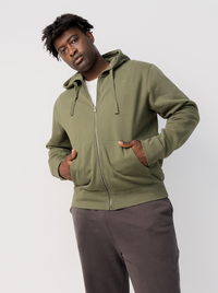 Classic Full Zip in Fern