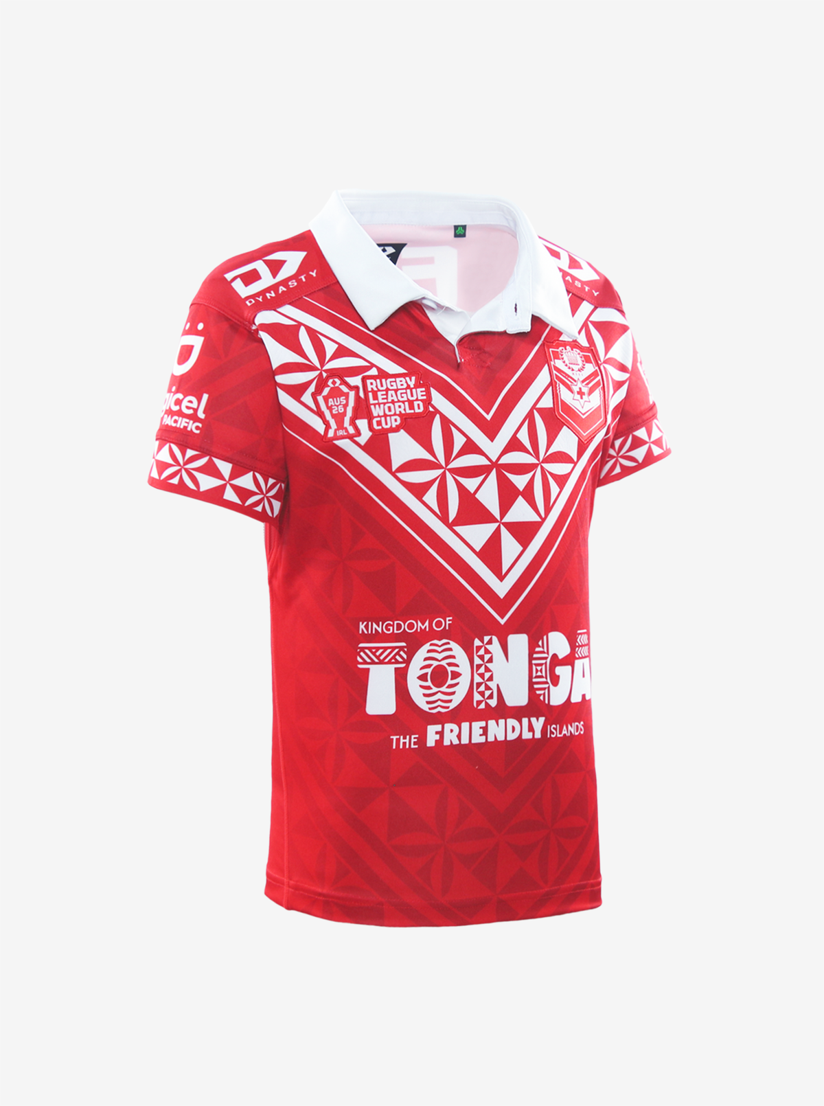 2026 Tonga Replica Home Jersey Juniors
