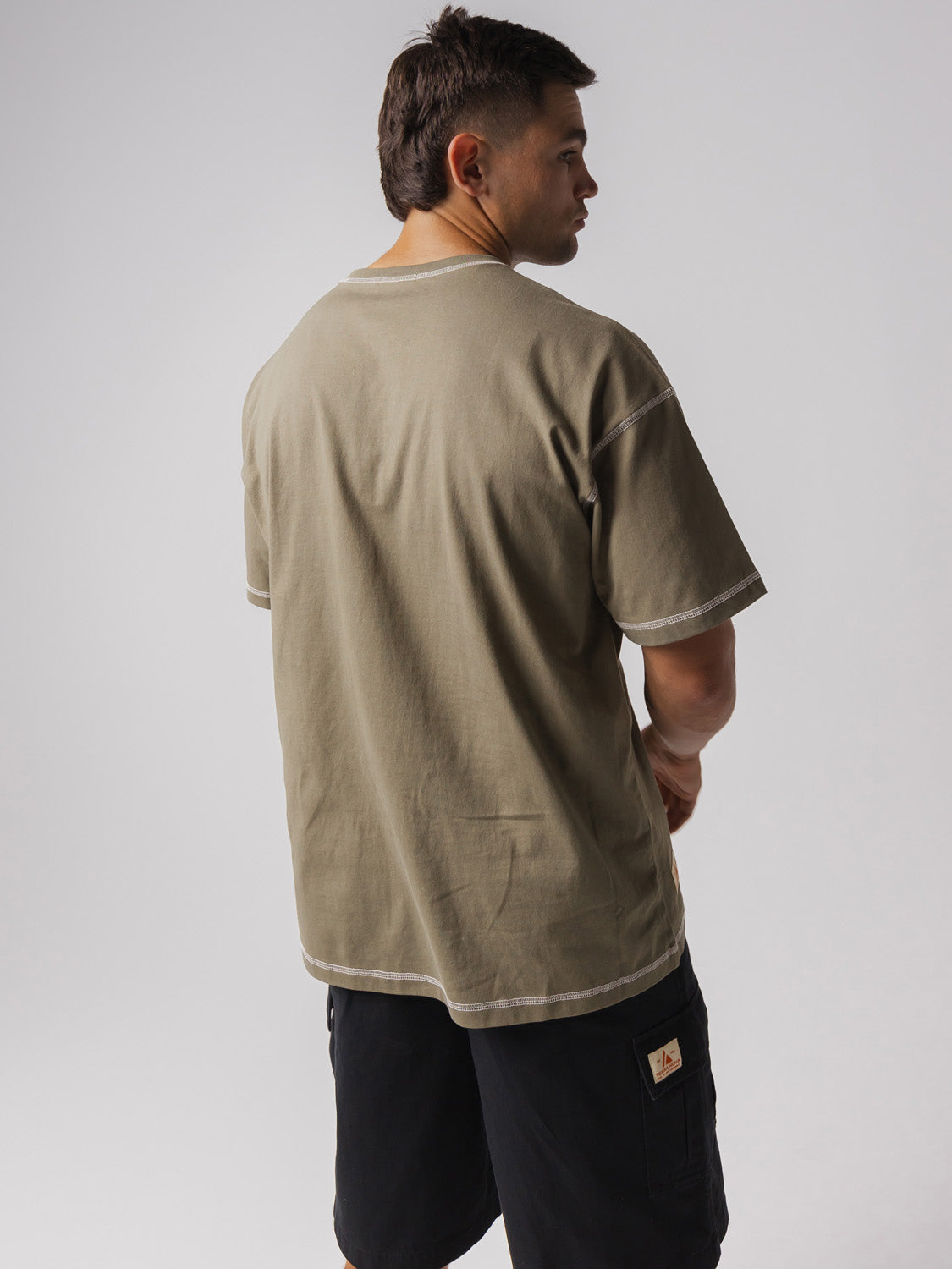 Contrast Stitch Tee