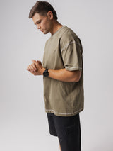 Contrast Stitch Tee