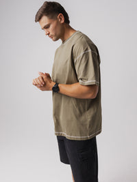 Contrast Stitch Tee