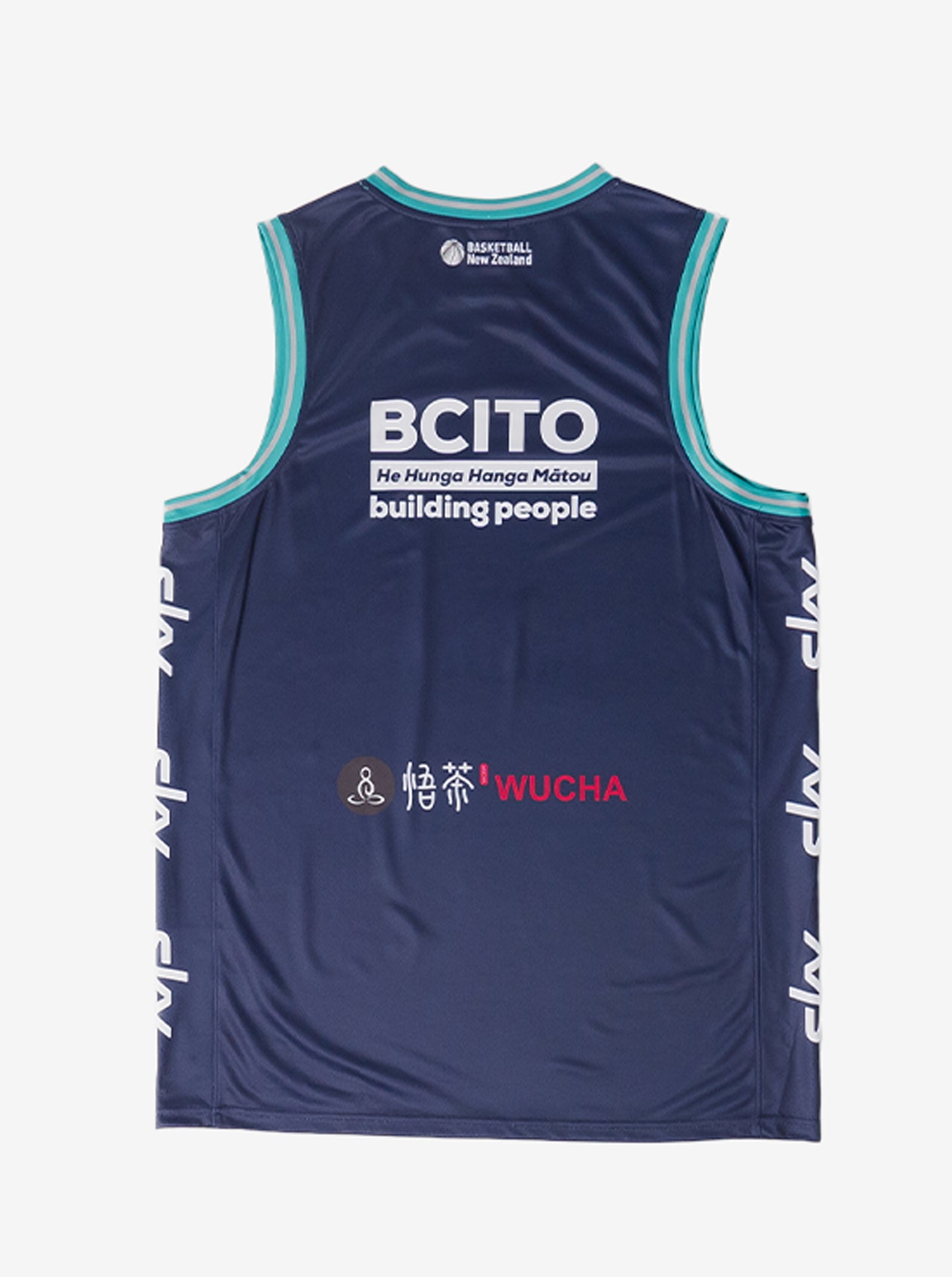 NZNBL Auckland Tuatara Home Singlet Youth
