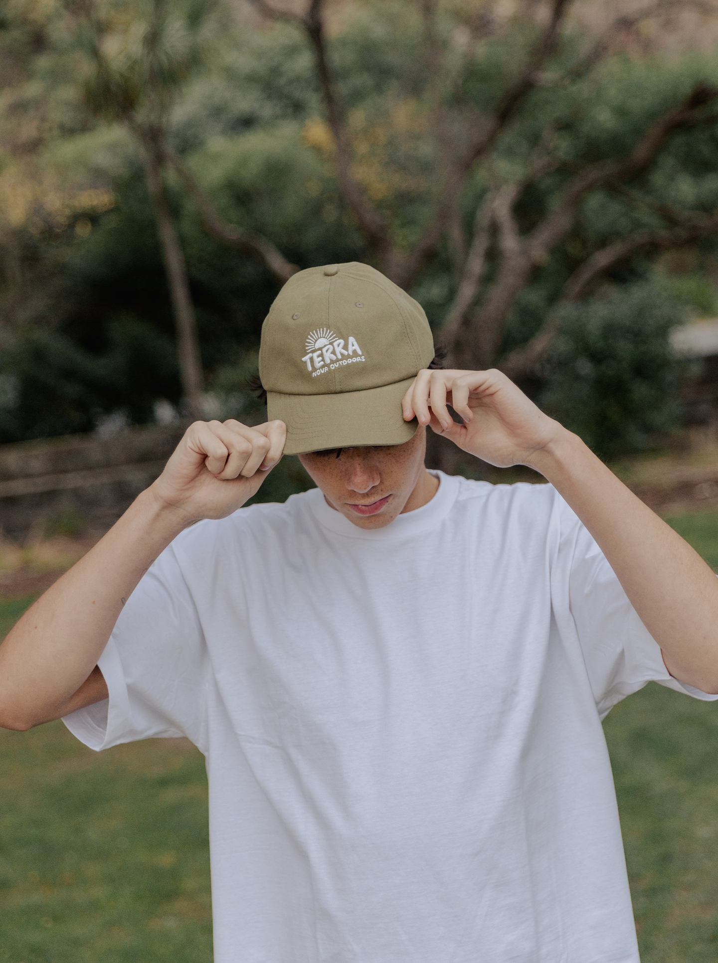 Sunrise Dad Cap