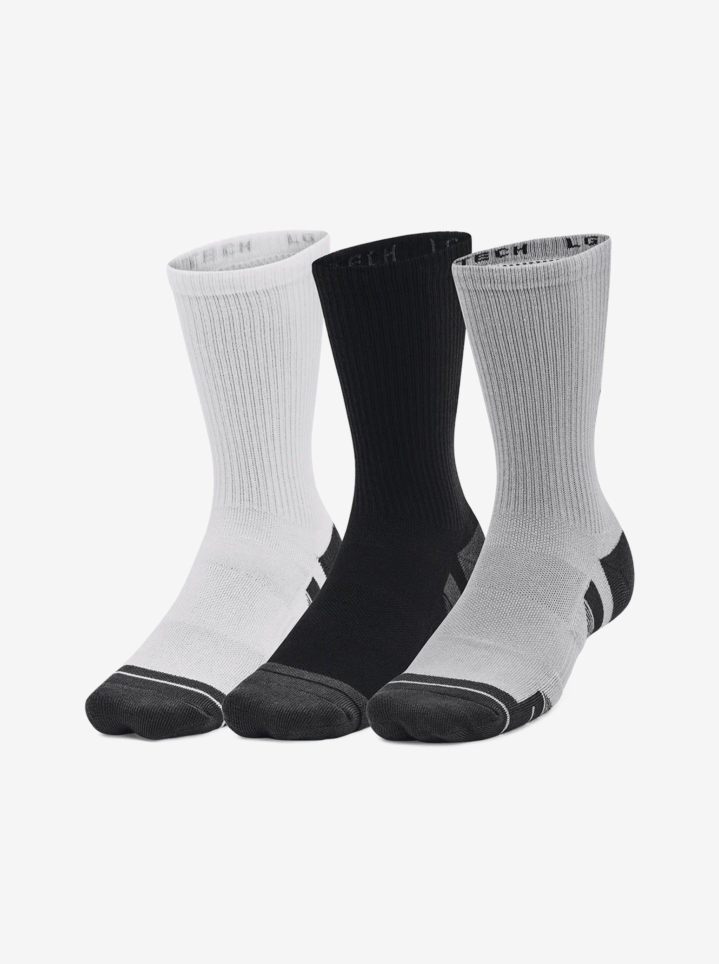 Performance Tech™ Unisex 3-Pack Crew Socks
