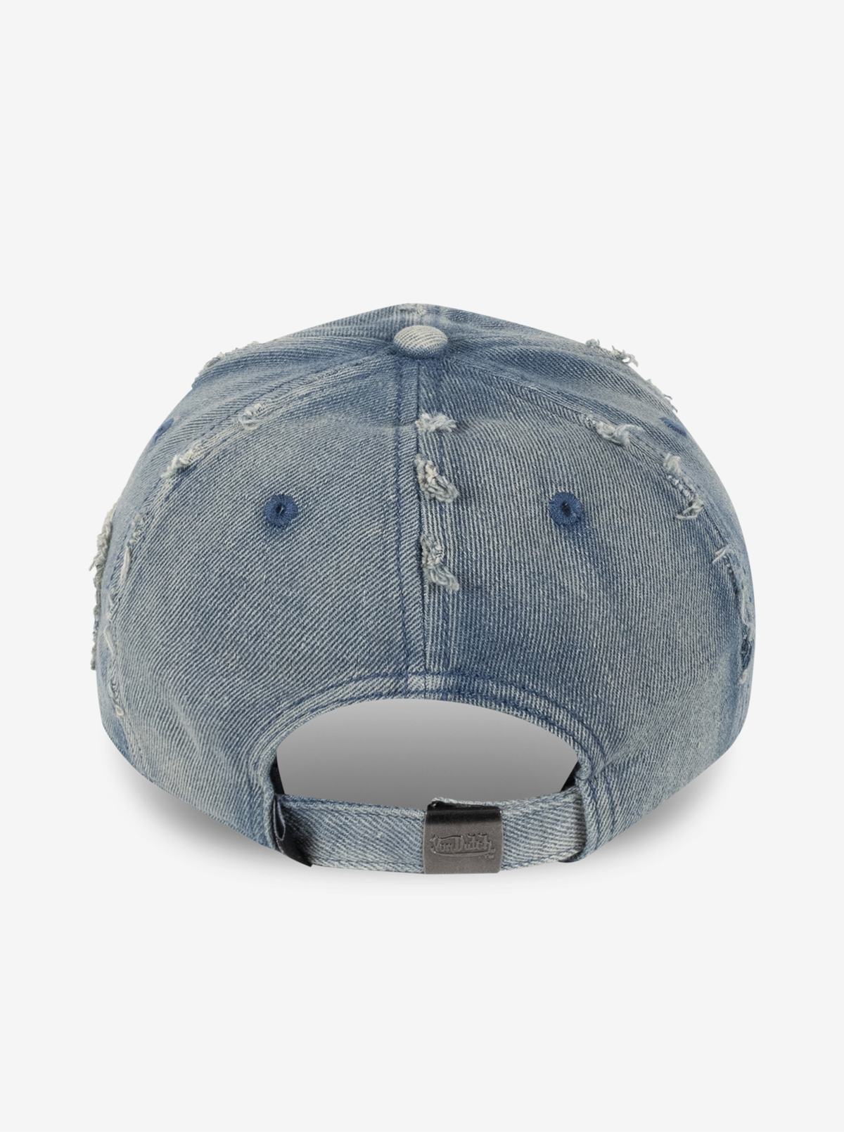 Distressed Denim Dad Cap