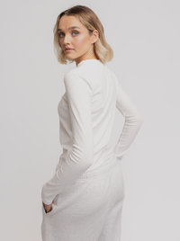 Everyday Long Sleeve in White