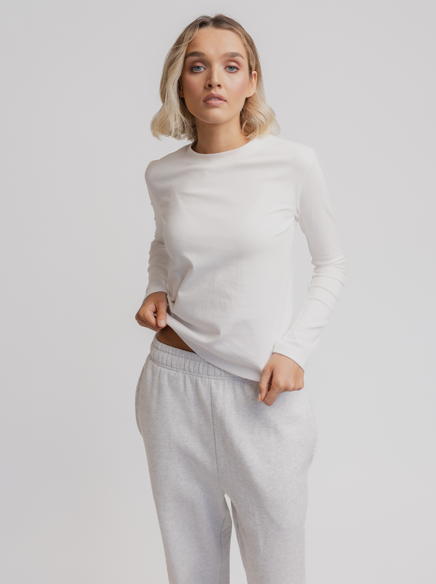 Everyday Long Sleeve in White
