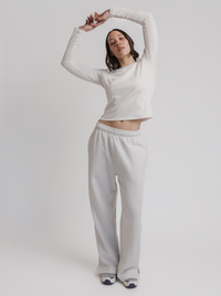 Everyday Long Sleeve in White
