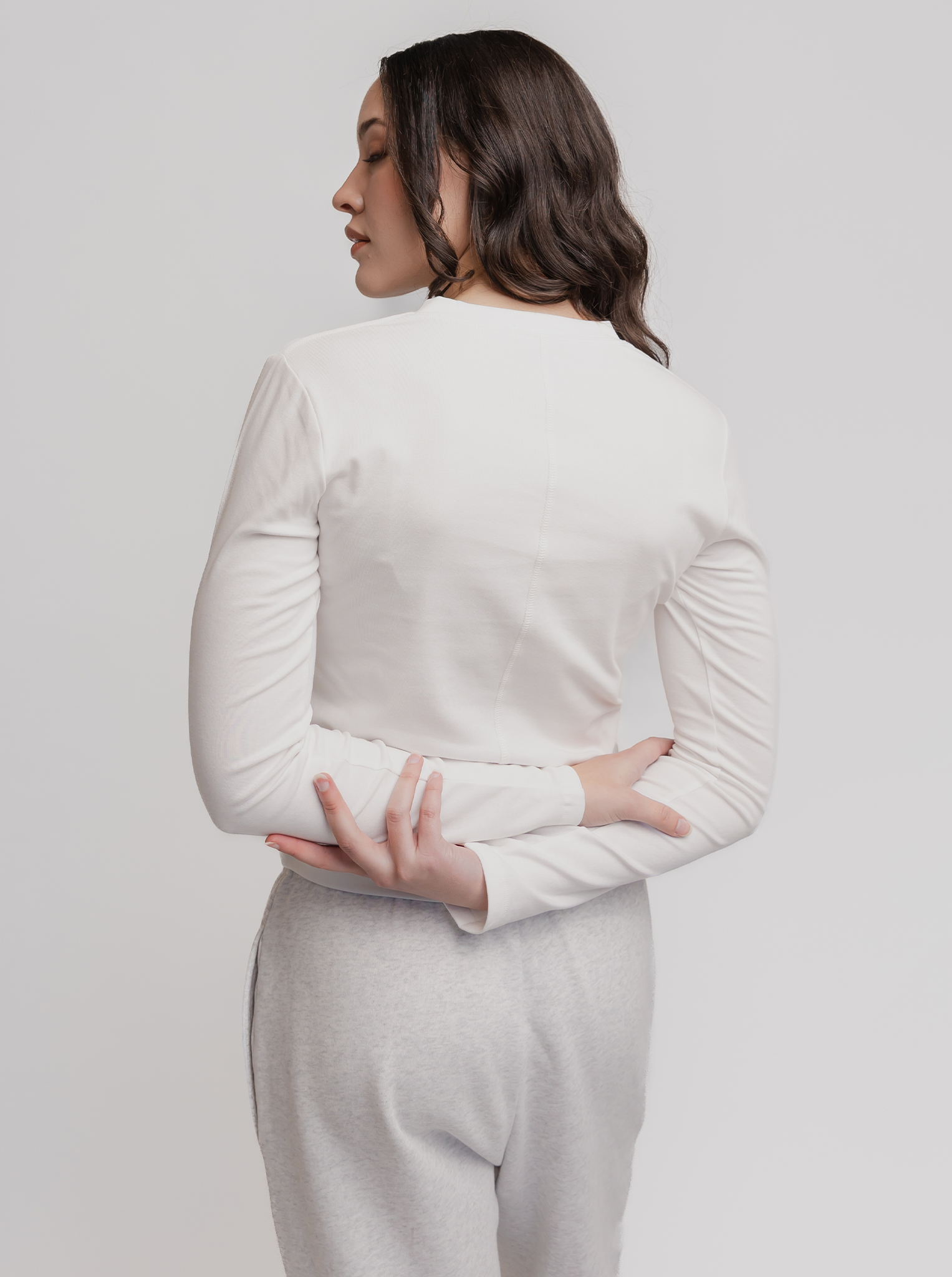 Everyday Long Sleeve in White