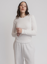 Everyday Long Sleeve in White