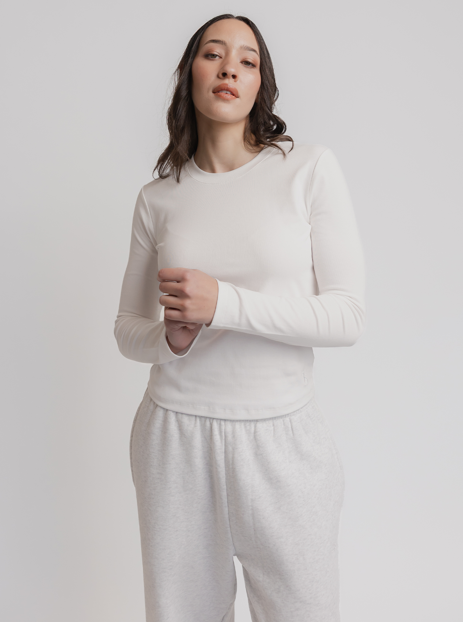 Everyday Long Sleeve in White