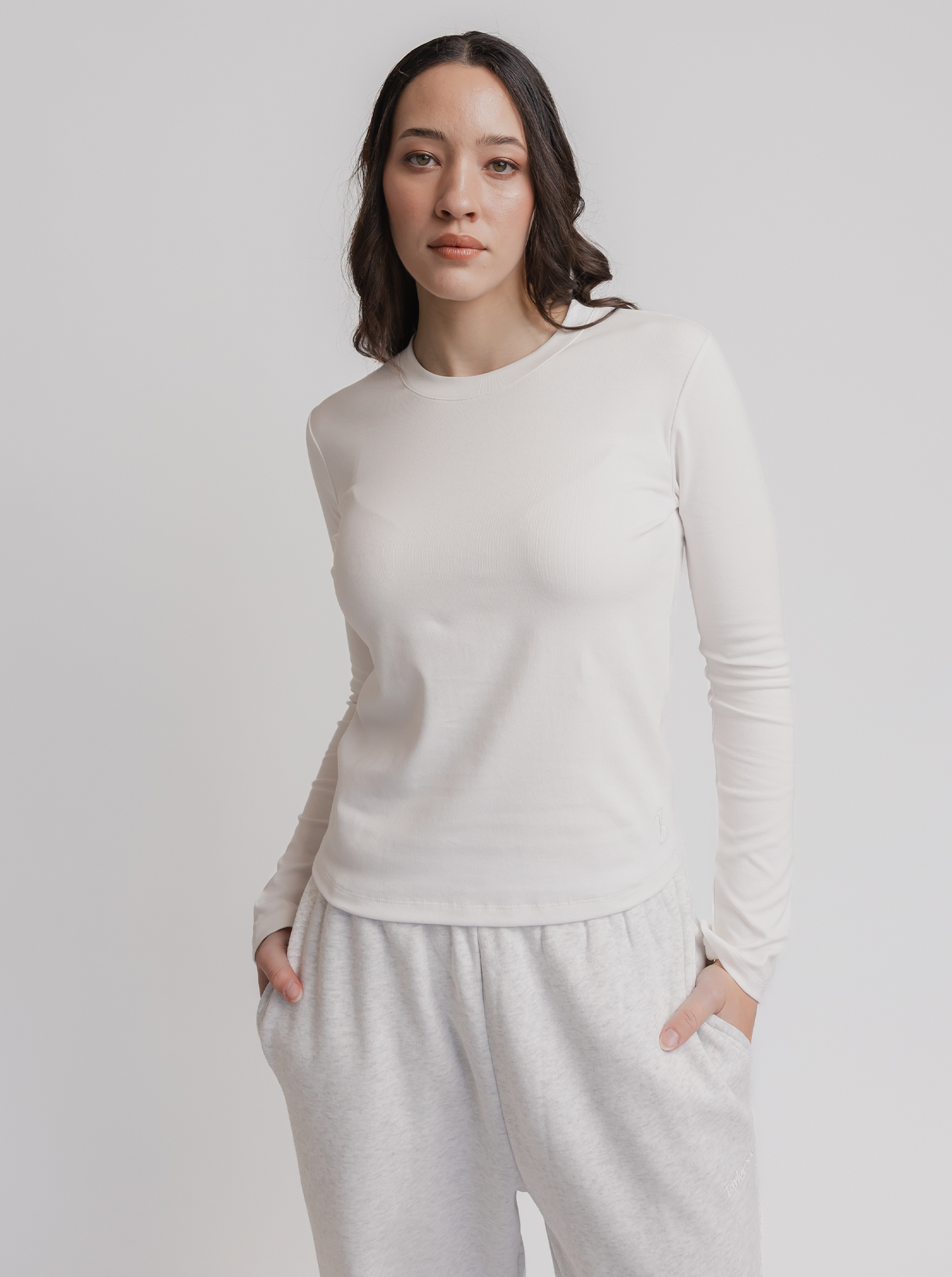 Everyday Long Sleeve in White
