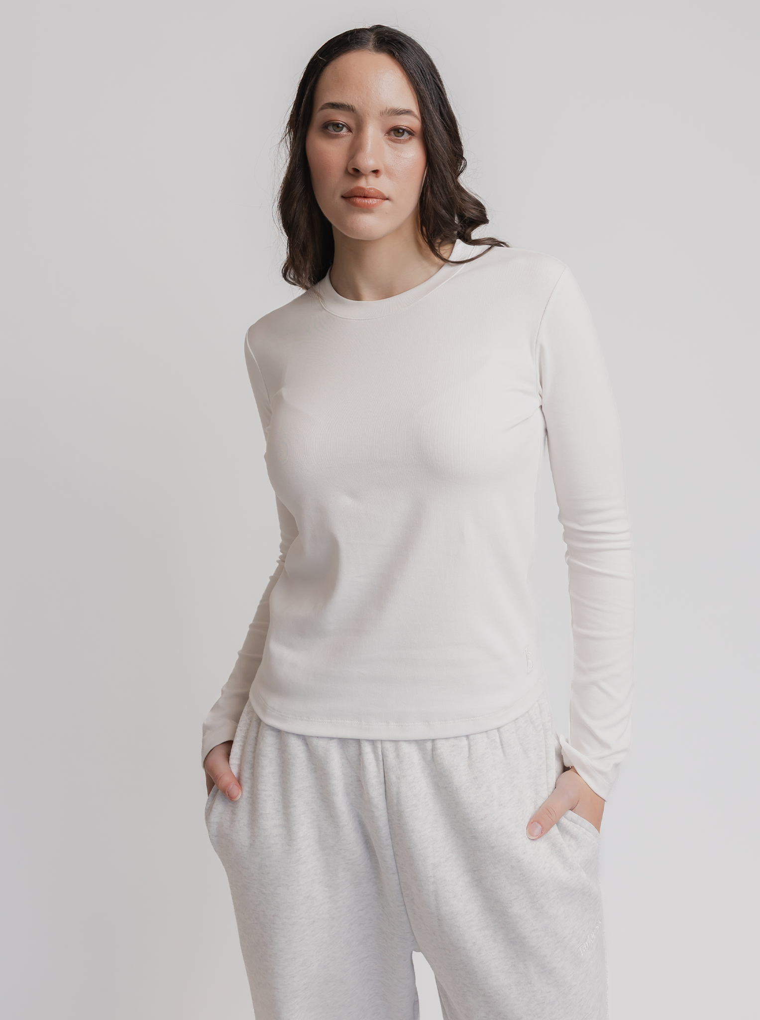 Everyday Long Sleeve in White