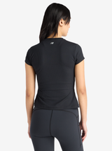 Ribbed Fitted T-Shirt