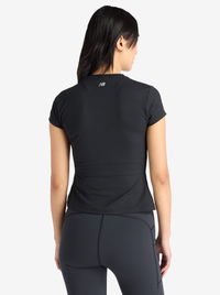 Ribbed Fitted T-Shirt
