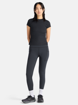 Ribbed Fitted T-Shirt