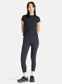 Ribbed Fitted T-Shirt
