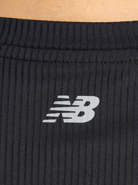 Ribbed Fitted T-Shirt