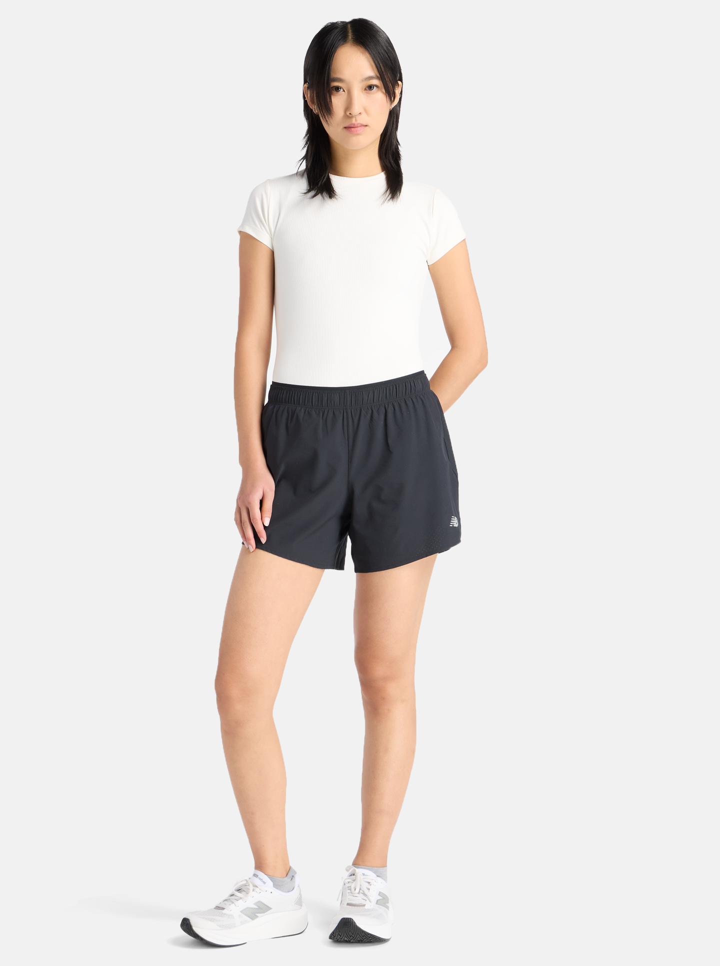 Ribbed Fitted T-Shirt