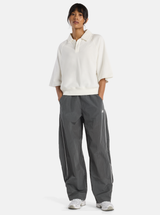 Coastal Fleece Oversized Polo