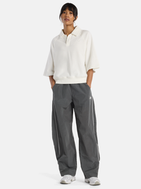 Coastal Fleece Oversized Polo