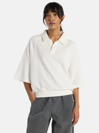Coastal Fleece Oversized Polo