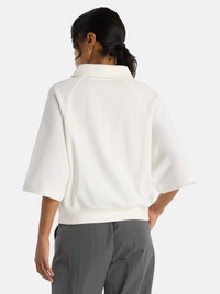 Coastal Fleece Oversized Polo