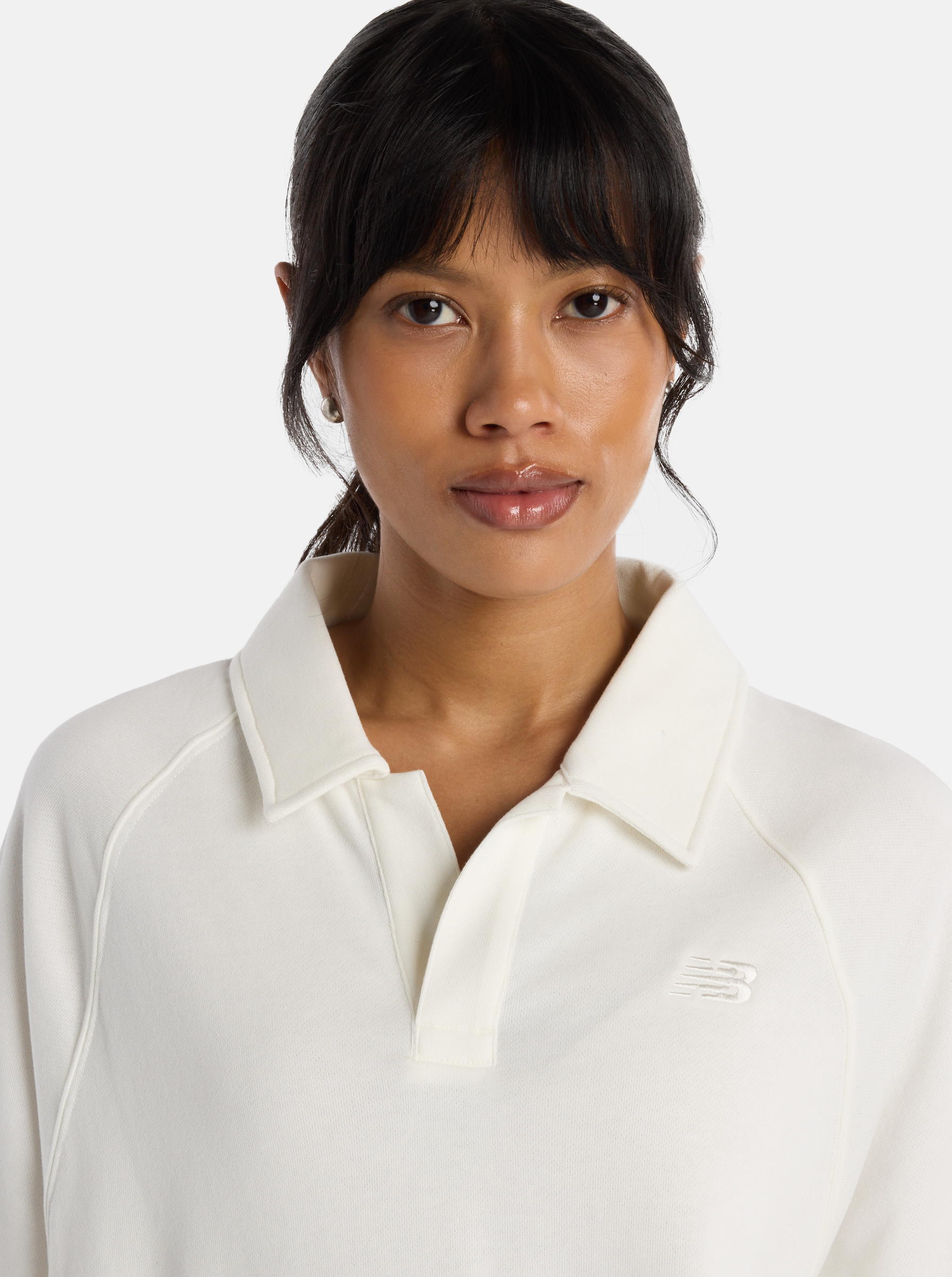 Coastal Fleece Oversized Polo