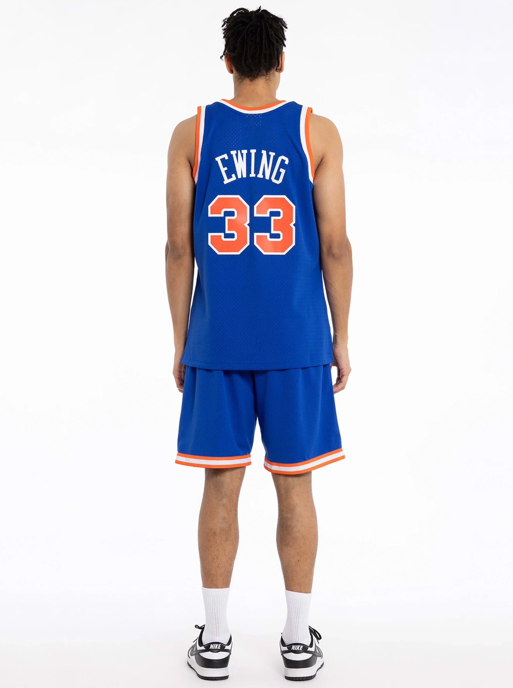 New York Knicks Patrick Ewing Road Swingman Jersey
