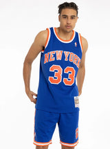 New York Knicks Patrick Ewing Road Swingman Jersey